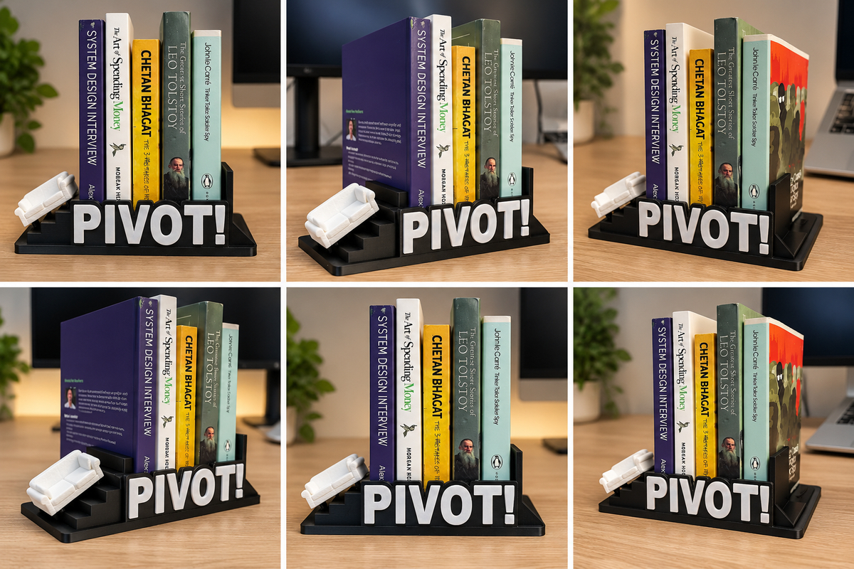 Pivot Book Holder